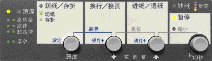 EPSON LQ-690K、790K针式打印机面板指示灯故障现像及解决方法