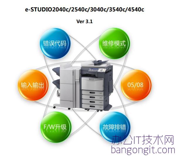 东芝e-STUDIO2040c 2540c 3040c 3540c 4540c 维修手册